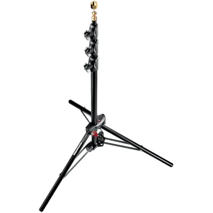 Manfrotto 1051BAC Kompaktes Lampenstativ Mini mit Luftfederung
