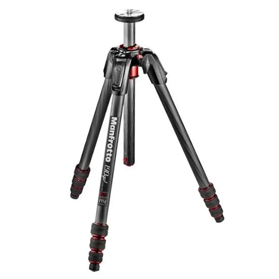 Manfrotto 190GO! Carbon Stativ Twist, 4 Segmente