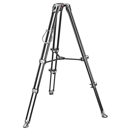 Manfrotto Aluminium Teleskop Doppelrohr-Stativ