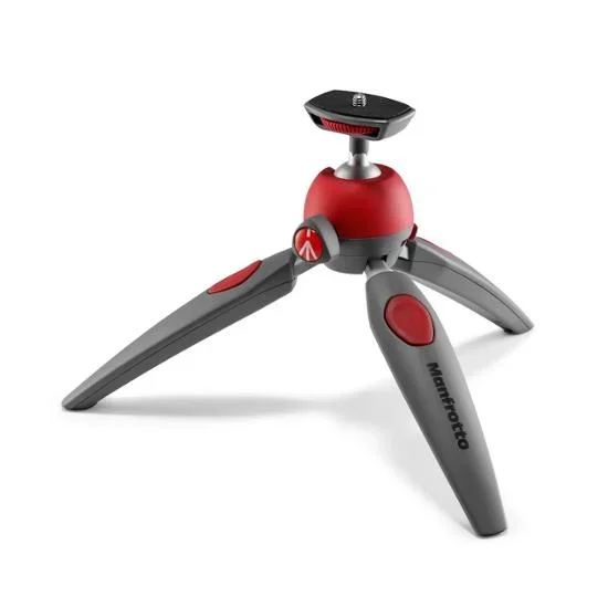 Manfrotto PIXI Evo, Mini-Stativ, 2 Segmente rot