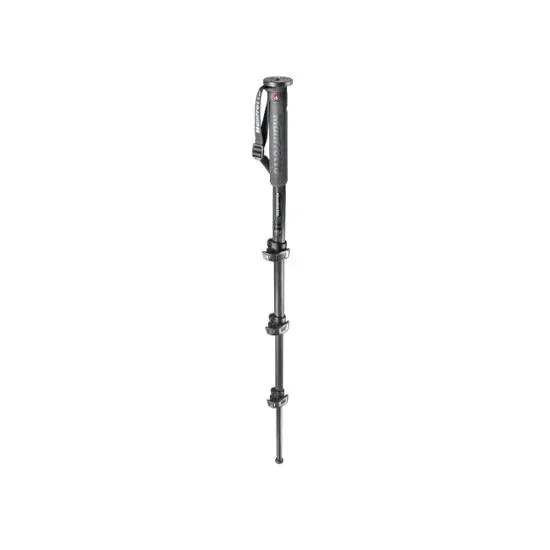 Manfrotto XPRO Einbeinstativ PRIME Carbon, 4 Segmente