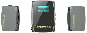 MIRFAK Audio WE10 Pro dual channel wireless microphone system