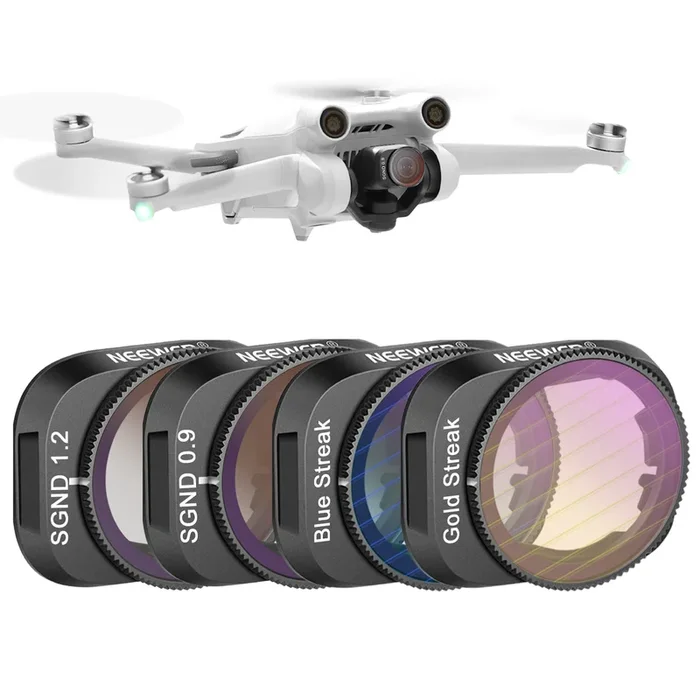 NEEWER 4er Pack ND und Effektfilter Set Für DJI Mini 3/Mini 3 Pro