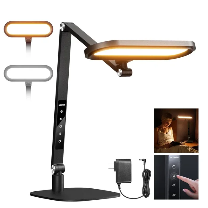 NEEWER BASICS FR16 16W LED Faltbare Schreibtischlampe