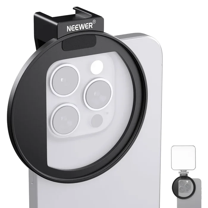 NEEWER LA006 Verbesserte 67mm Handy Filter Halterung Adapter