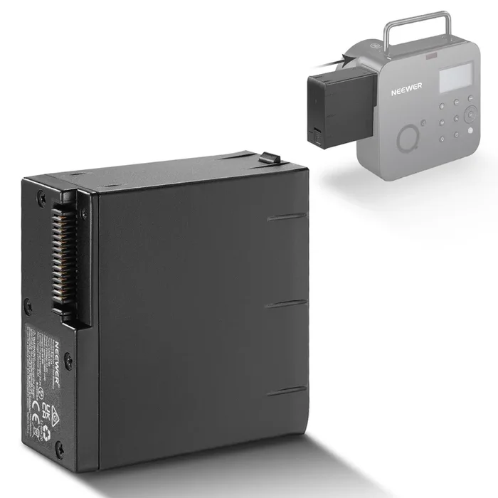 NEEWER NB-Q4 NEEWER Q4 Batterie Set 21.6V/2800mAh Lithium Akku Ersatz nur Q4 Studio Blitz Speedlite Blitzlicht