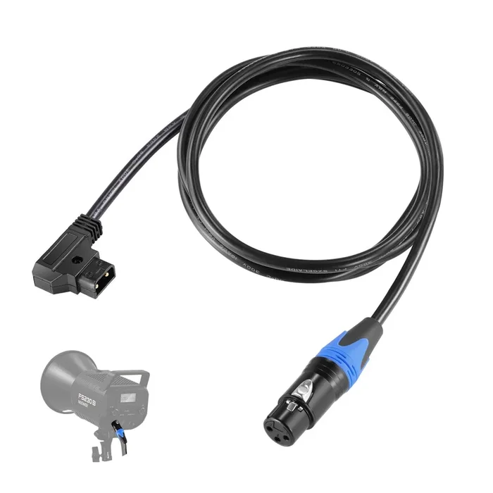 NEEWER NC009 1,8m D Tap Stecker auf 3 Pin XLR Buchse Stromkabel