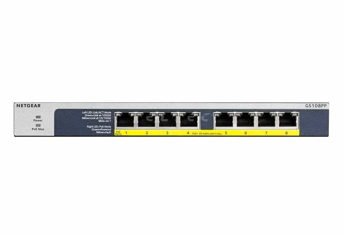 Netgear GS108PP PoE+ Switch