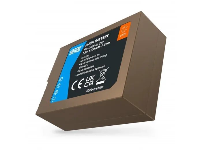 Newell DMW-BLC12 USB-C-Akku für Panasonic