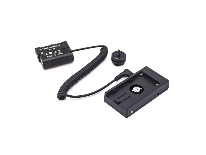 Nikon EN-EL15 Dummy-Akku mit F970-Adapter