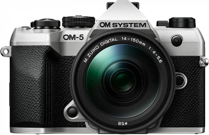 OM System OM-5 Mark II silber + 14-150mm II