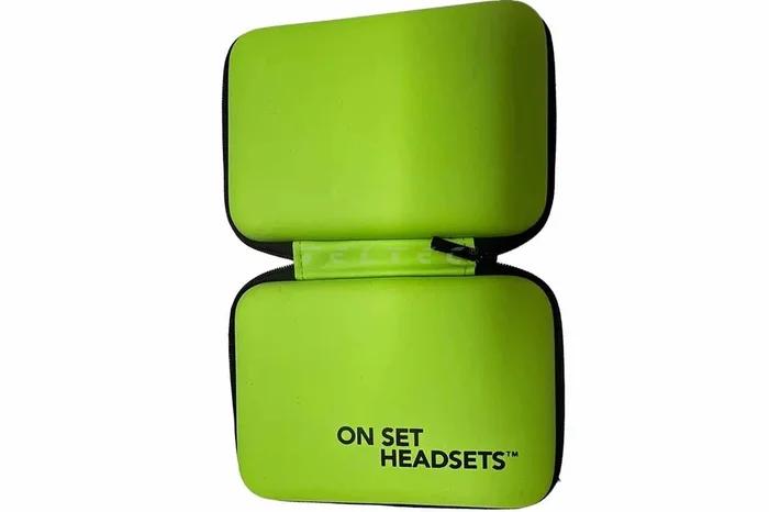 On Set Headsets Travel Case (Limette)