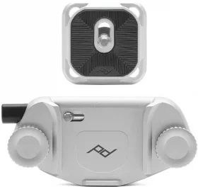 PEAK DESIGN Capture Kamera Clip V3 mit Standardplatte silber