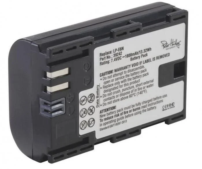 Peter Hadley Akku Canon LP-E6N 1800mAh