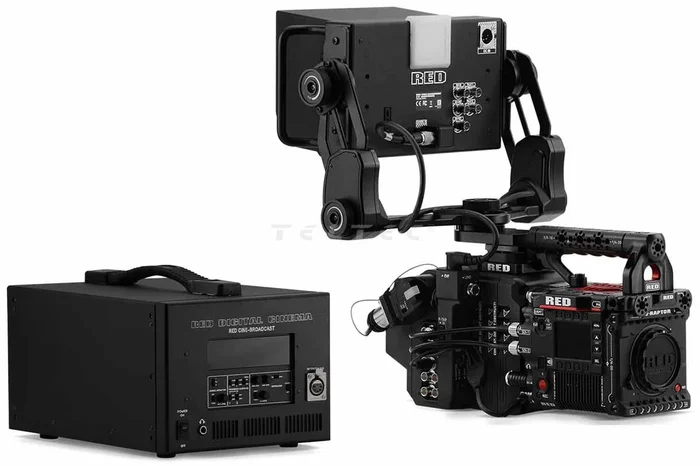 RED V-RAPTOR 8K S35 Cine-Broadcast Pack (Full Rack)