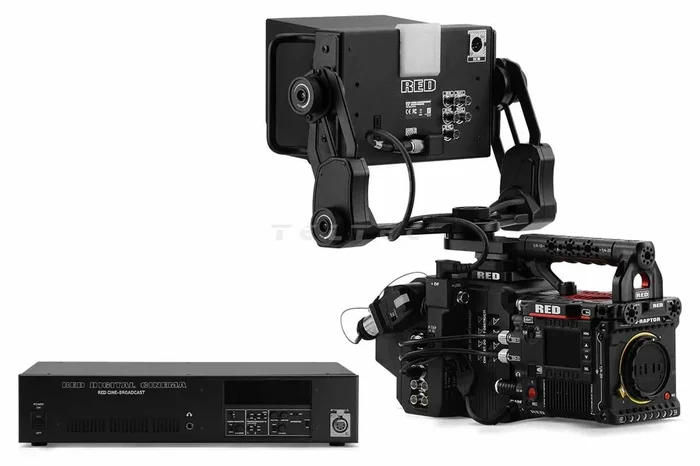 RED V-RAPTOR [X] Z Mount Cine-Broadcast Pack​ (Half Rack)