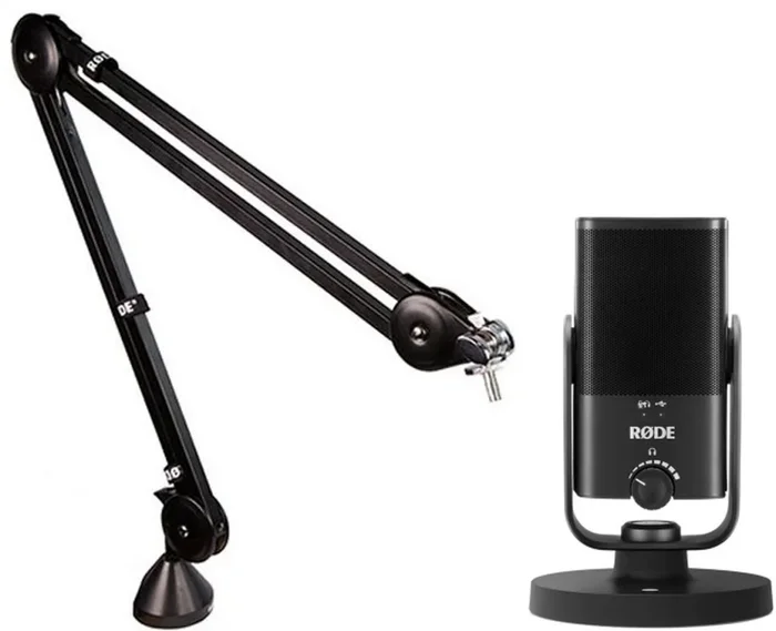 Rode NT-USB Mini + PSA-1 Gelenkarm-Halterung