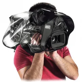 SACHTLER SR415 transparenter Regenschutz für mittlere Videokameras