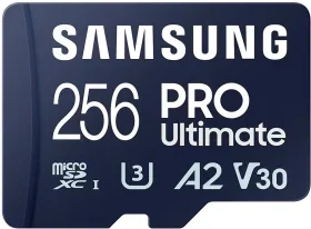 SAMSUNG Micro SD Pro Card Ultimate 256GB