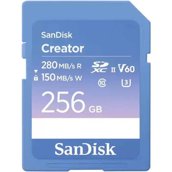 SanDisk Creator 256GB SD UHS-II