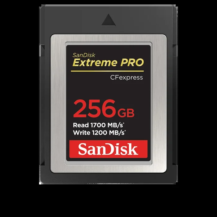 SanDisk Extreme PRO CFexpress Card 256GB Type B, 1700/1200 MB/s