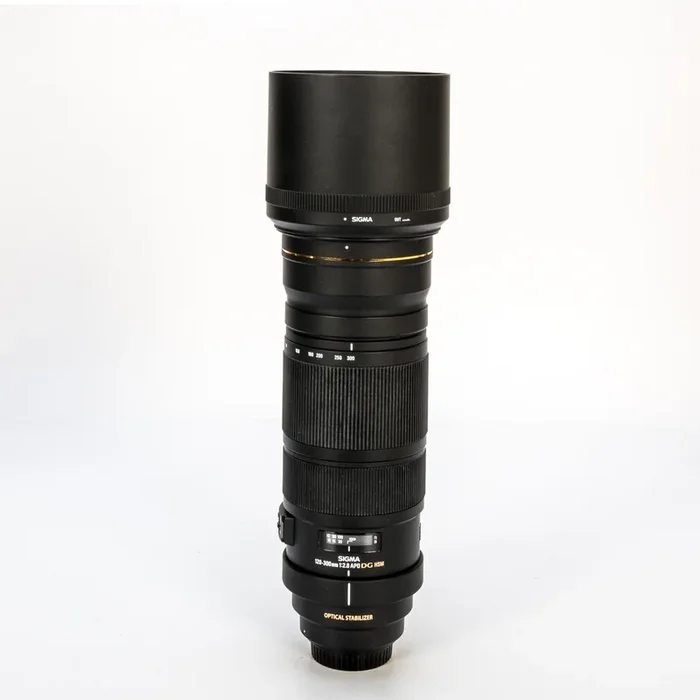 Sigma 120-300mm/2,8 EX DG OS HSM APO Canon – ohne Streulichtblende gebraucht