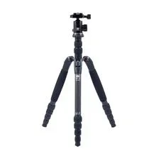 SIRUI A-1205+Y-11 Allrounder Drei/-Einbeinstativ Carbon mit Kopf schwarz