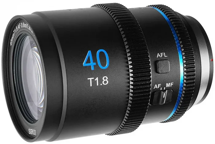 SIRUI AF 40mm T1.8 1.33X S35 Anamorphic Objektiv E-Mount Neutral Flare
