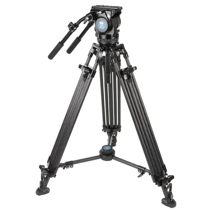 SIRUI BCT-2203 Broadcasting-Dreibeinstativ 10x Carbon mit Videoneiger/-kopf BCH-20