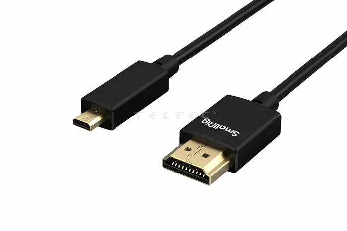 SmallRig 3043B Ultra Slim 4K HDMI-Kabel (D bis A) 55 cm