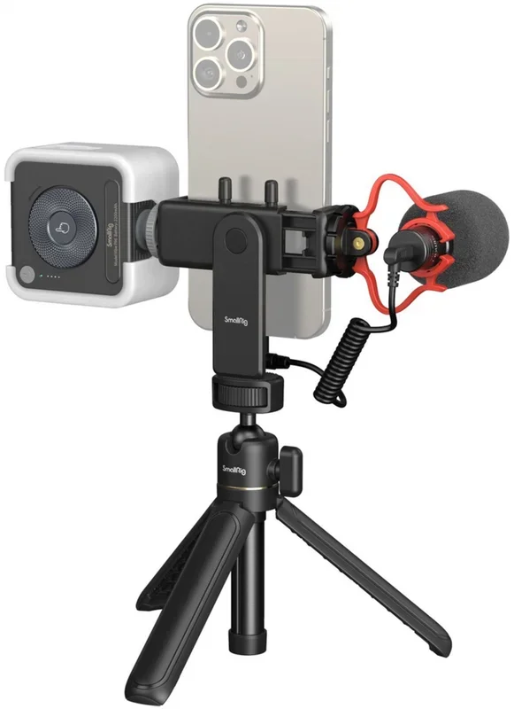 SmallRig 4369 Smartphone Vlog Stativ Kit VK-50 Erweiterte Version