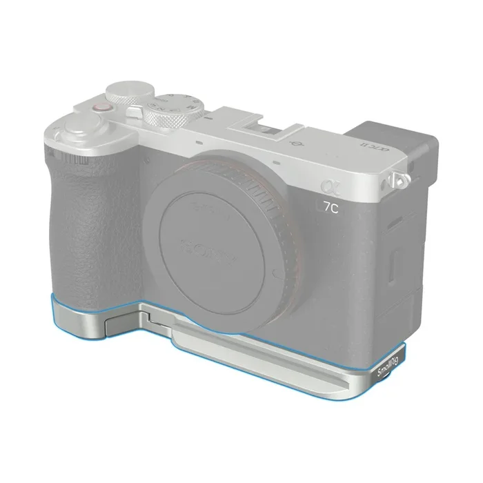 SmallRig 4439 Bottom Mount Plate für Sony Alpha 7C II / Alpha 7CR (silver)