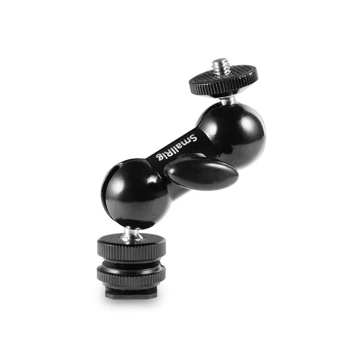 SmallRig Dual 1135 Kugelkopf mit Cold Shoe und Rändelschraube