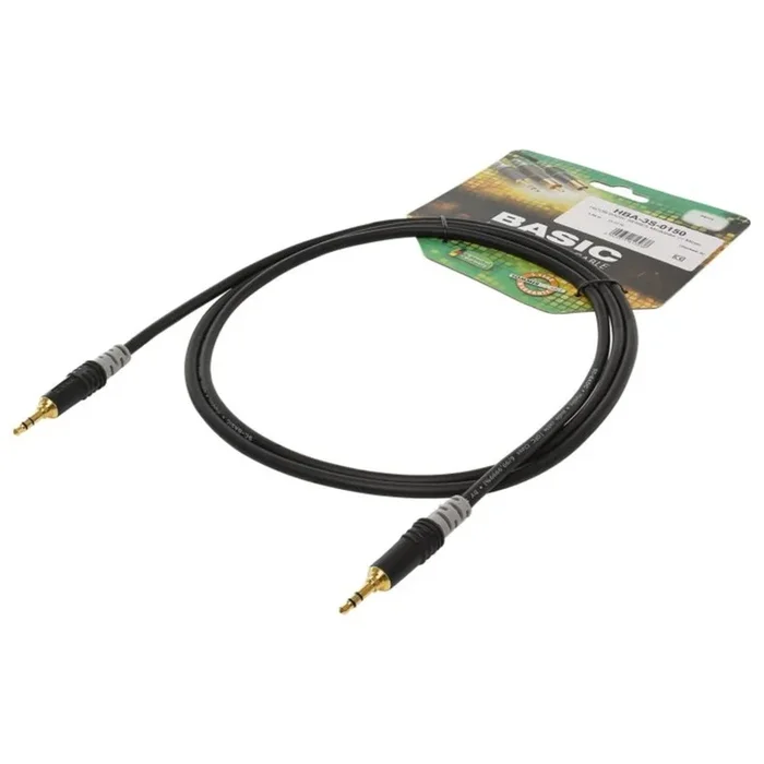 Sommer Cable Patchkabel Klinke zu Klinke Basic 3m