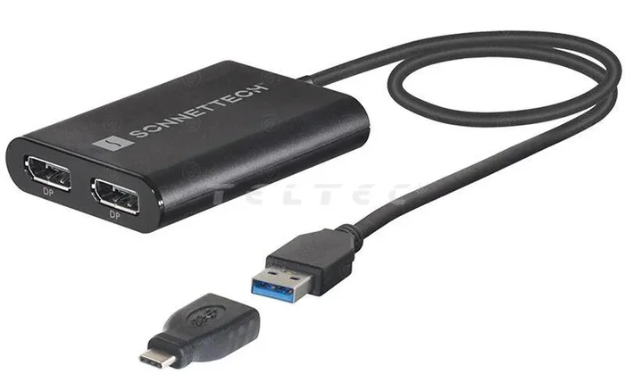 Sonnet DisplayLink Dual DisplayPort Adapter for M1 Macs