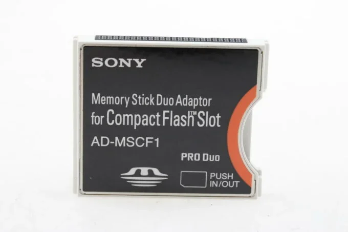Sony AD-MSCF1 CF Adapter für Memory Stick
