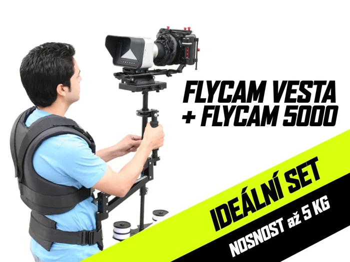 Steadicam Flycam 5000 + COMFORT VEST