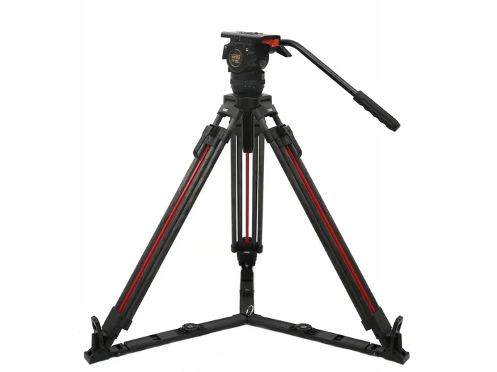 Teris TSN6CF-Q Stativ mit Fluid-Stativkopf