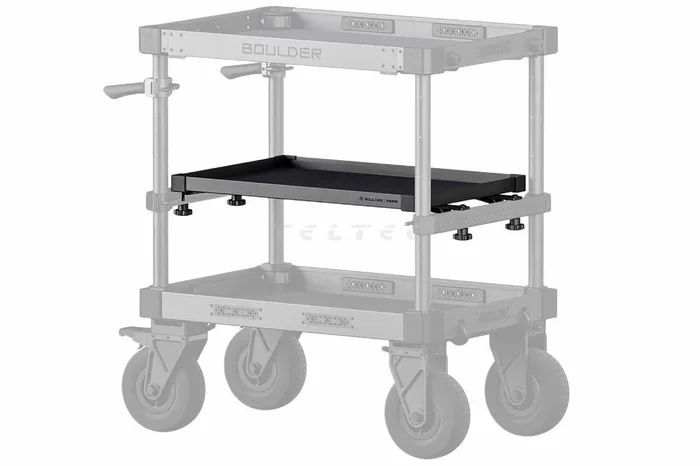 Tilta TC-T01-MLT-B Mid Level Tray for Boulder Camera Cart – Black