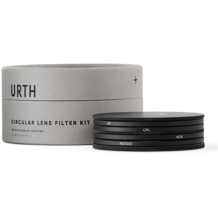 Urth 49mm UV, CPL , ND8 , ND1000 Objektivfilter Kit (Plus+)