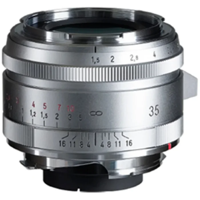 Voigtländer 35mm F1.5 Nokton Asph. Typ II für Leica M-Mount silber