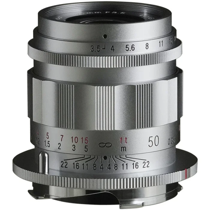 Voigtländer 50mm F3.5 APO-Lanthar Typ II für Leica M-Mount silber