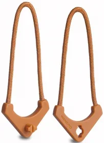 WANDRD WorryLess Locking Zipper Pullers orange