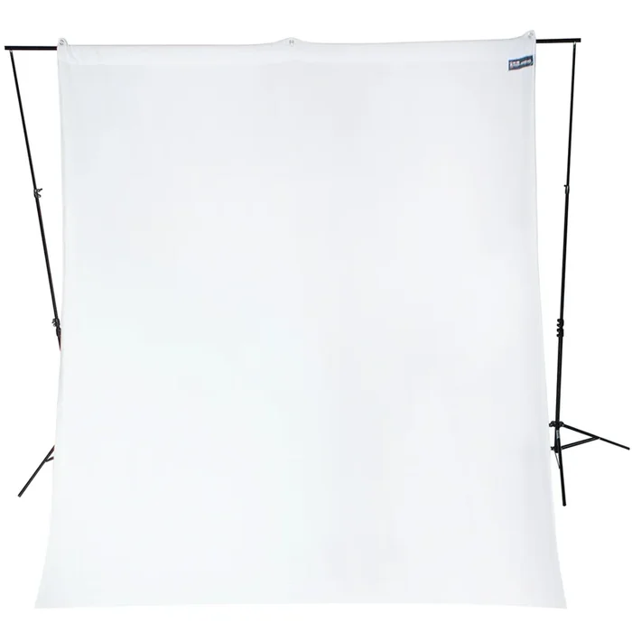 Westcott Hintergrundstoff 270 x 300 cm – Weiß