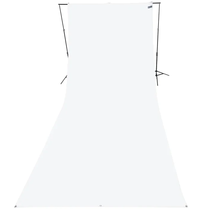 Westcott Hintergrundstoff 270 x 600 cm – Weiß