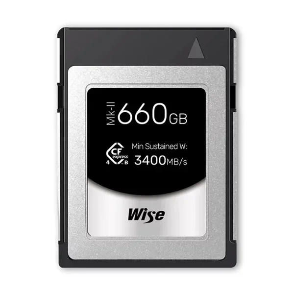 Wise 660 GB CFexpress 4.0 Type B PRO Mk-II Speicherkarte