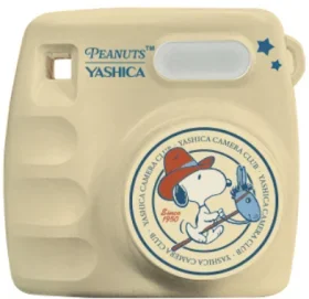 YASHICA Peanuts Mini Digitalkamera Cream